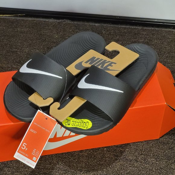 NIKE KAWA SLIDE (GS/PS) 5Y 6Y - Picture 1 of 4